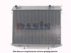OPEL 1300136 Radiator, engine cooling